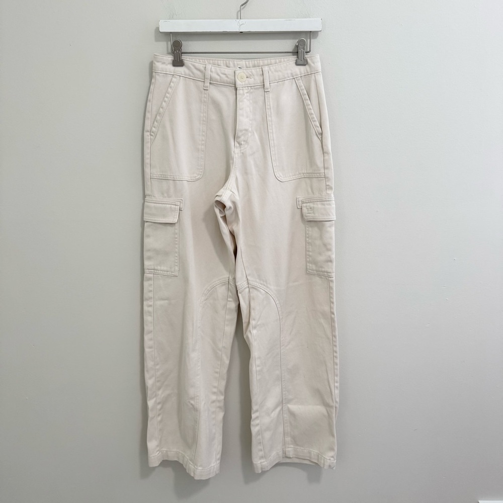 Pink Victoria's Secret Cream Cargo Pants